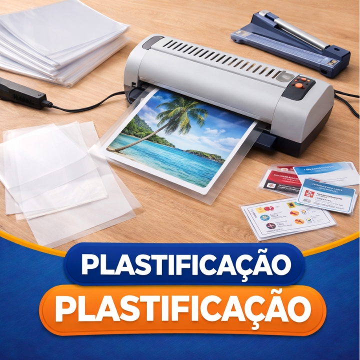 Plastificação de documentos